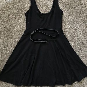 Black Forever 21 Flare Dress